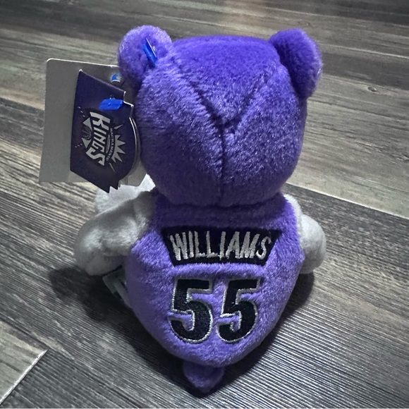 Sacramento Kings #55 Jason Williams NBA limited treasures PRO bear with tags - Picture 1 of 9